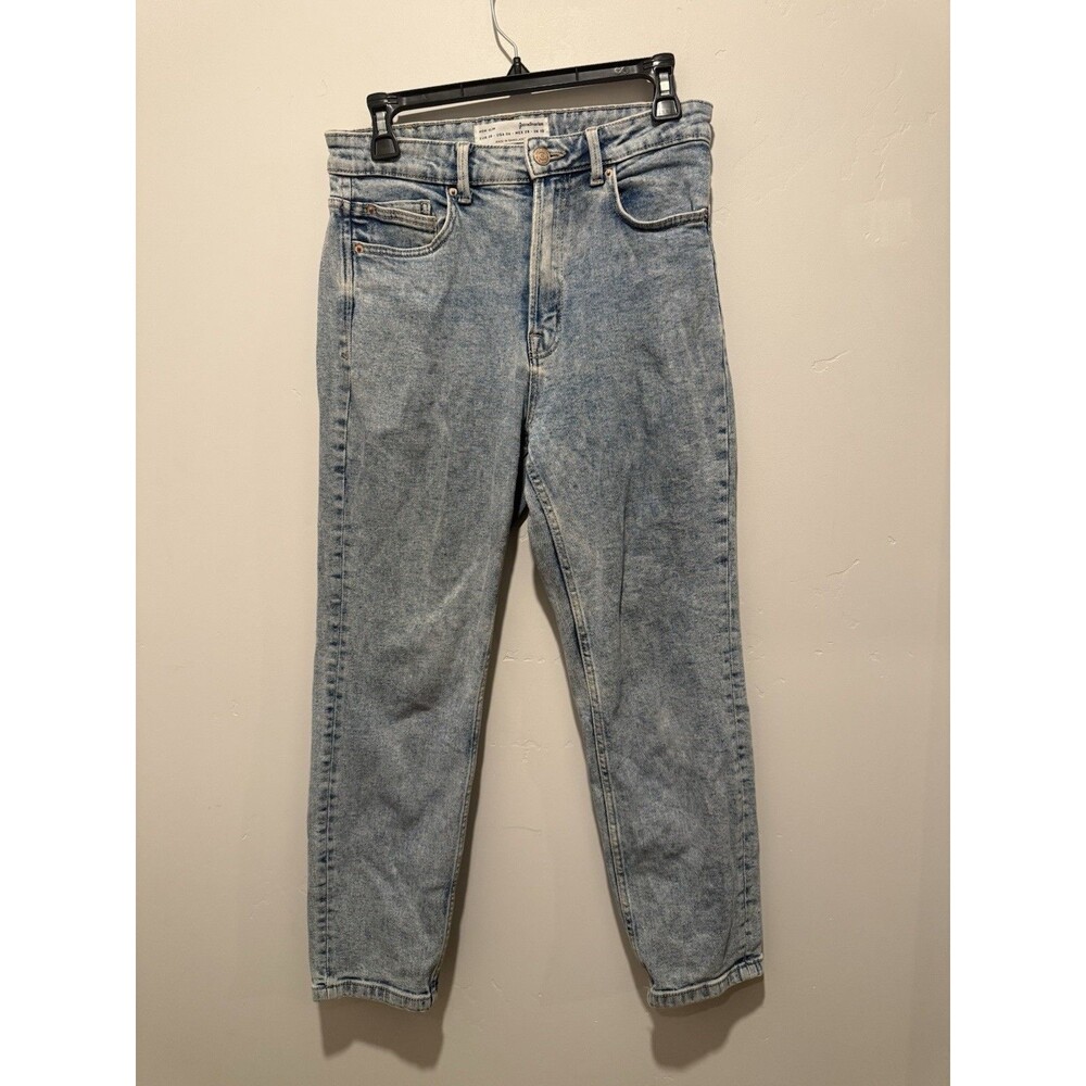 Stradivarius Jeans Size 6 MOM SLIM FIT Stretch Denim